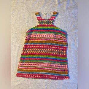 Alice & Trixie Pink and Blue Halter Sleeveless Blouse Casual